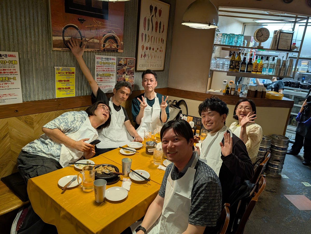 n_wada's tweet photo. わだ会 初夏の陣！
皆さまありがとうございました。
今年の夏も頑張りましょう！ https://t.co/cepGpiGDSy