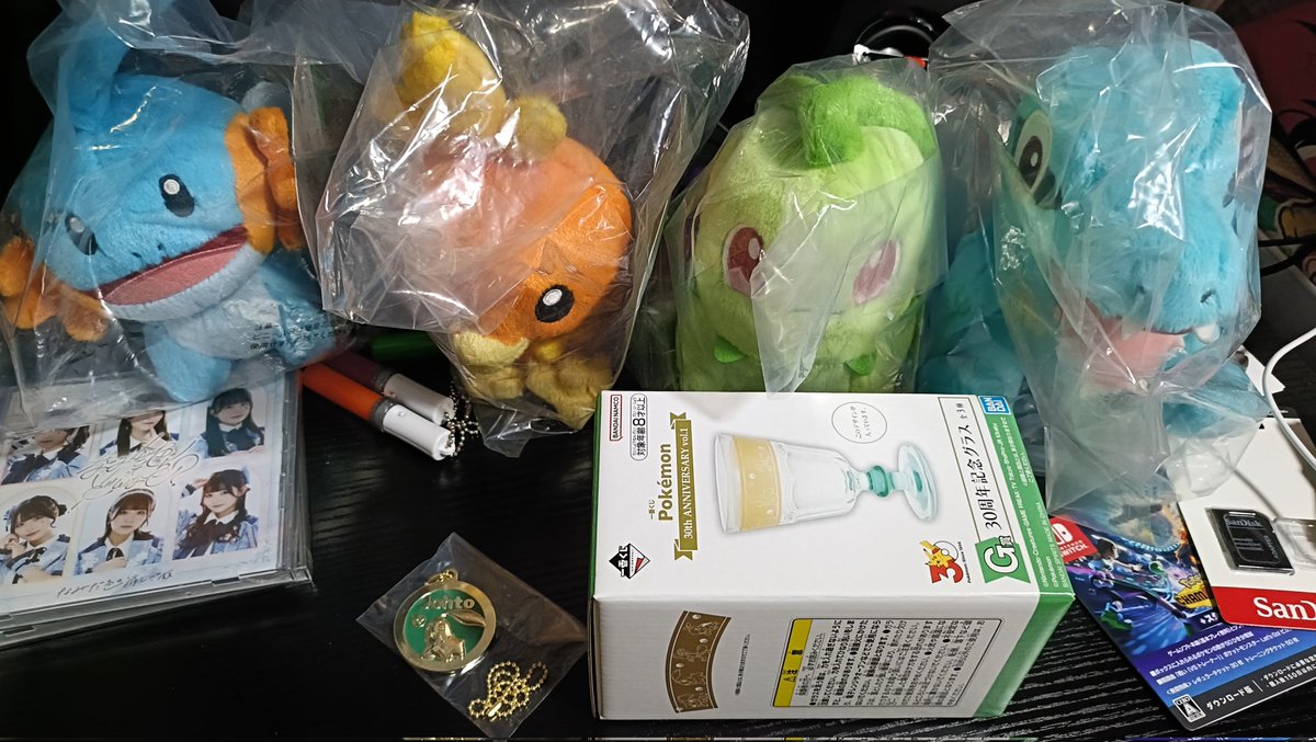 一番くじ Pokémon 30th ANNIVERSARY vol.1 求： C賞ゼニガメ
