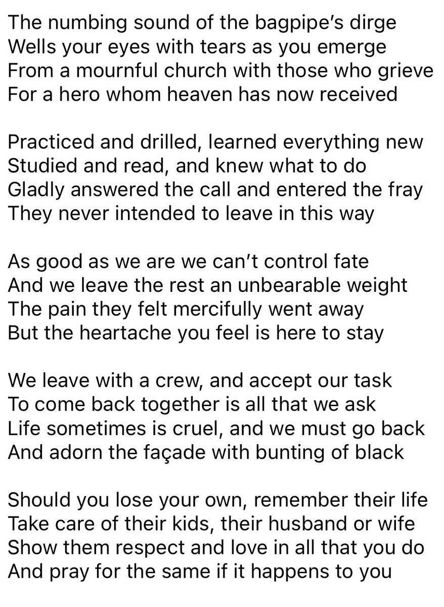FireSafetyNYC's tweet photo. @bfdradio @eng3ine It is awful when it happens - RIP Brother https://t.co/zzCVbASh1o