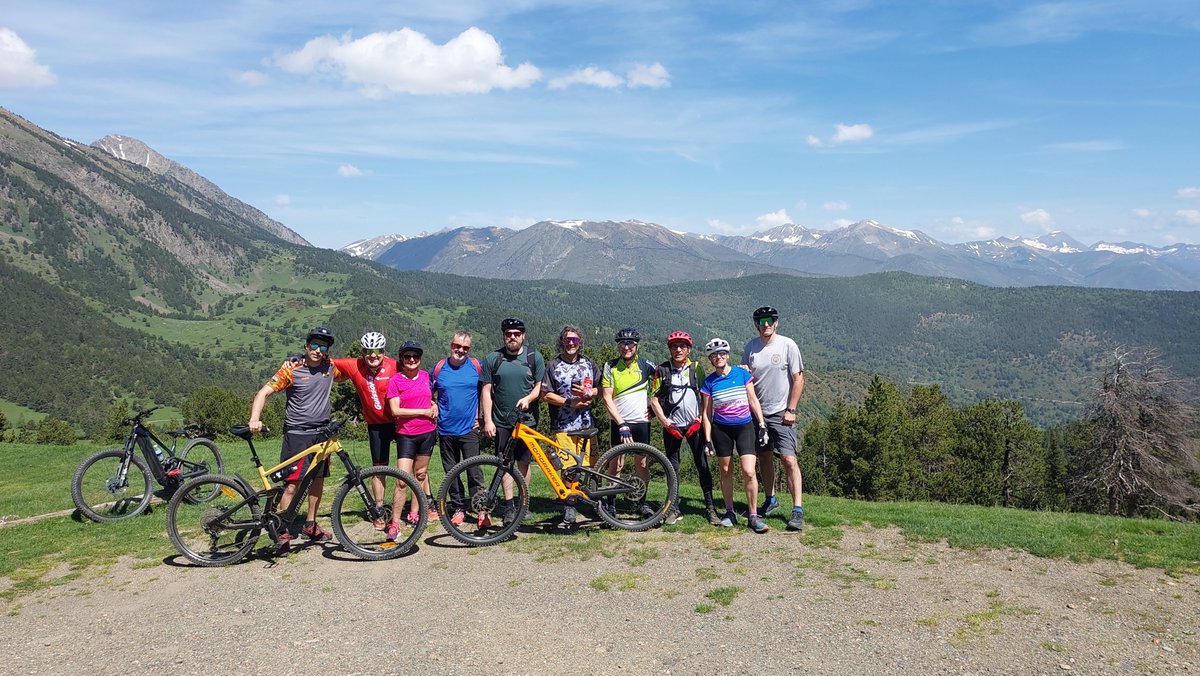 parramon's tweet photo. Aquest passat dijous ruta fins al Refugi del Pla de la Font al Pallars Sobirà, acompanyats d'empresaris turístics per tastar l'e-bike com un actiu del turisme. #projectebikenaturaaventura #nextgenerationeu @CCPallarsSobira @visitpallars de la mà de #maitantbikes @ParramonConsult https://t.co/RkH58t4l8U