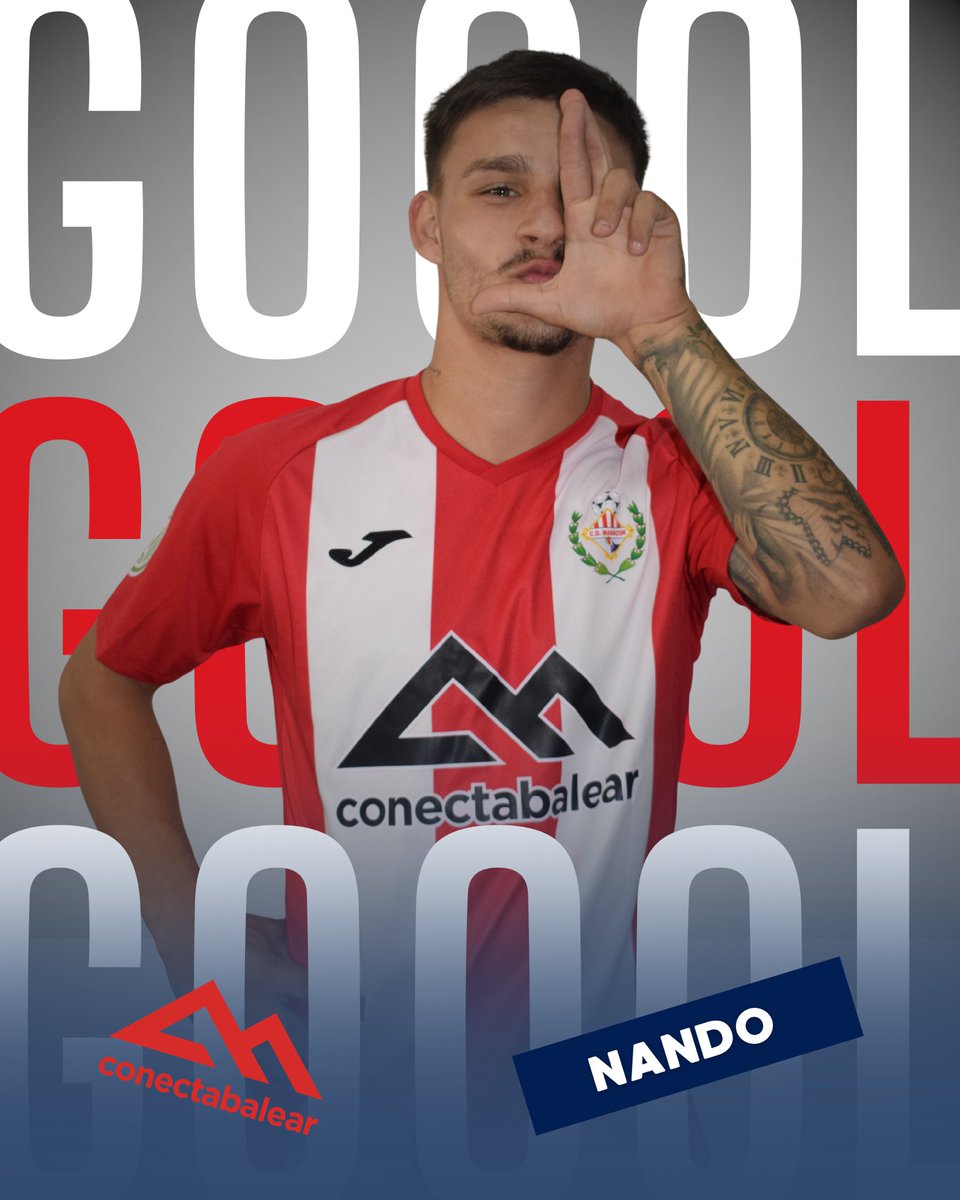 cemanacor's tweet photo. 💥 NANDOOOOOOOOOOOO

💪🏽 El nostre extrem retalla distàncies en el marcador i posa el 2-1 gràcies a l'assistència d'Adri Marín

#OrgullManacorí https://t.co/6C5NxoeTgf