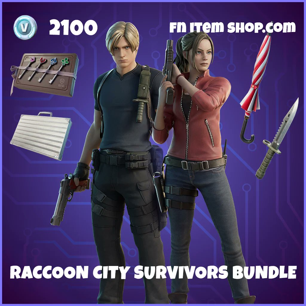 midaguekennedy's tweet photo. BRING BACK RESIDENT EVIL AND AOT SKINS
#FortniteCommunityDay https://t.co/w8DNdE70FI