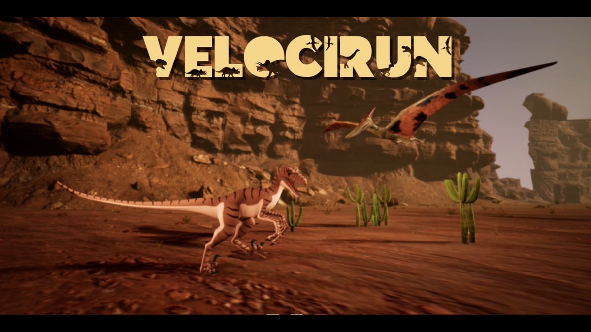 AlienishG's tweet photo. Meet your ride. VelociRun demo drops June 8 — free on https://t.co/jk1awPmpuC. How far can you run? #screenshotsaturday #indiegame #indiedev #ue4 https://t.co/GCfgO1WetC