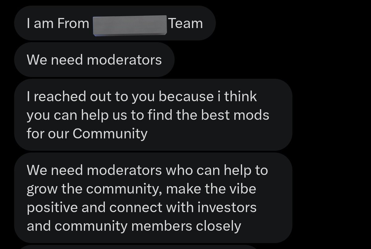 JasonWeb3es's tweet photo. A Web3 Project is Hiring 

Roles - Moderator
Spots - Two
Salary - $120 Weekly
Duration - 8-9 hours 

This Opportunity is available for everyone, if you're well experienced as a moderator and have good skills , you can dm me

Send Your CV In Dm

Note - This is a paid opportunity 
 
Thanks.