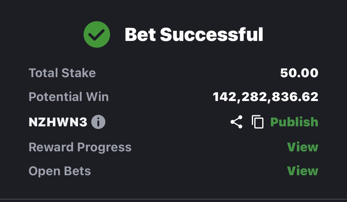 Daily5odds's tweet photo. Potential to boom 💥 

Today games only 

Code: NZHWN3 https://t.co/puQPJNBJNw