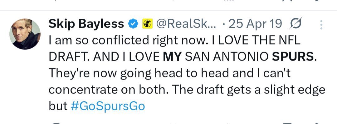 therealmmckoy's tweet photo. @RealSkipBayless Really Skip…… https://t.co/bqxMQYD7Ul