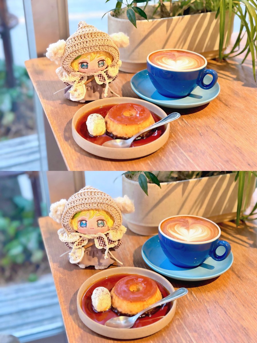 mininui33's tweet photo. すきなだけお食べ~~ 🍮🌿  ⸒⸒ https://t.co/m1SPSXJCnE