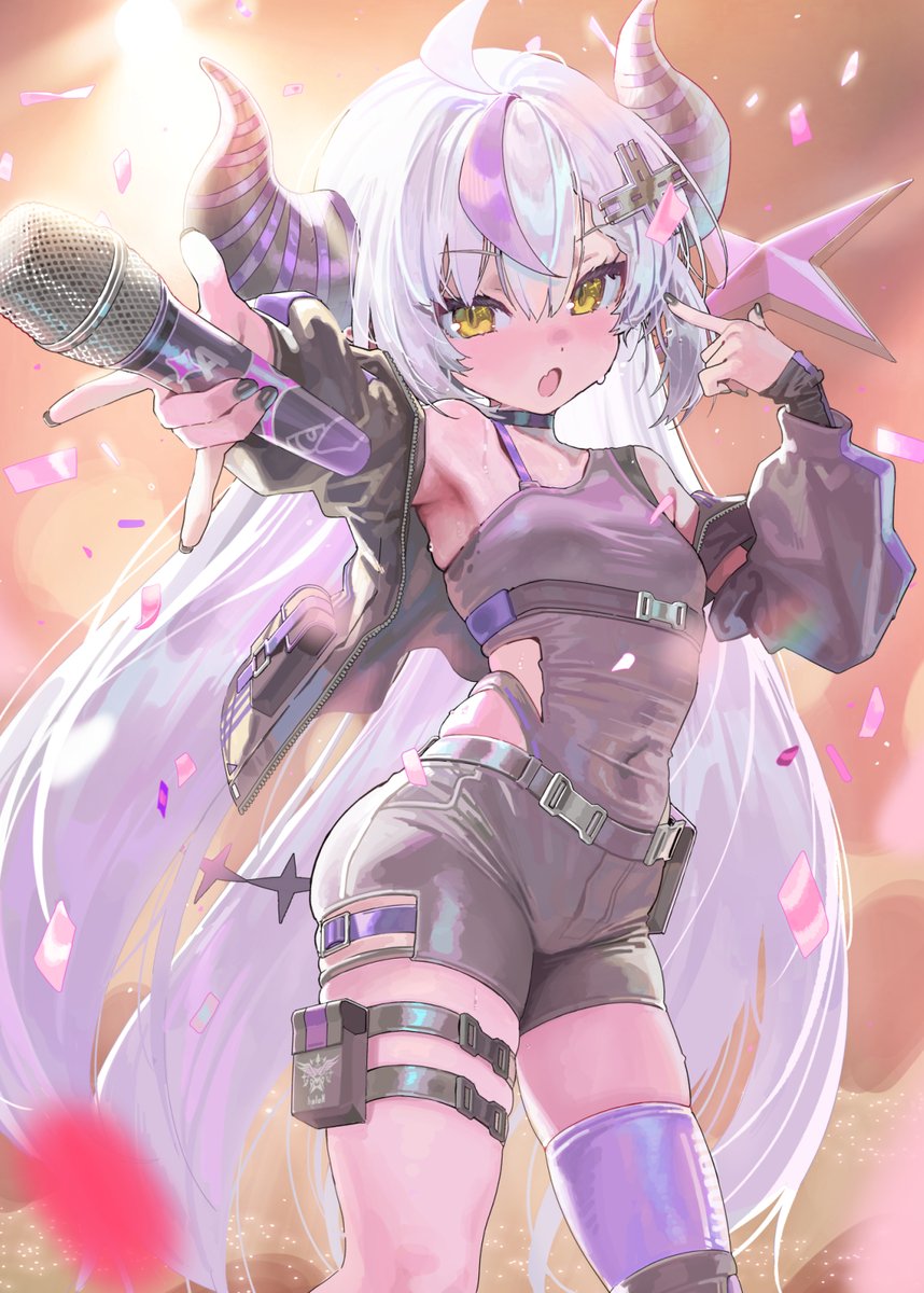 巨乳とロリ
#今月描いた絵を晒そう 