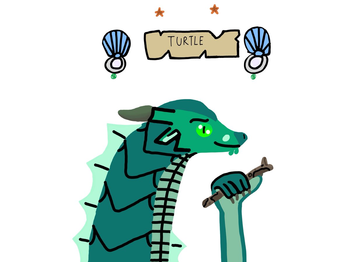 Rainbow_sa15's tweet photo. Day 115 of posting: I finally finished drawing Turtle.
#WingsofFire #wof #wingsoffirefanart #wingsoffireart #turtle https://t.co/J7nwcfHWFE
