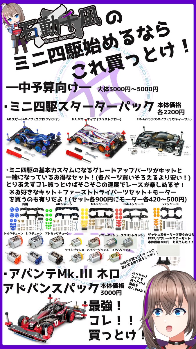石動千凪@ホビー好きゲーマーV tweet media
