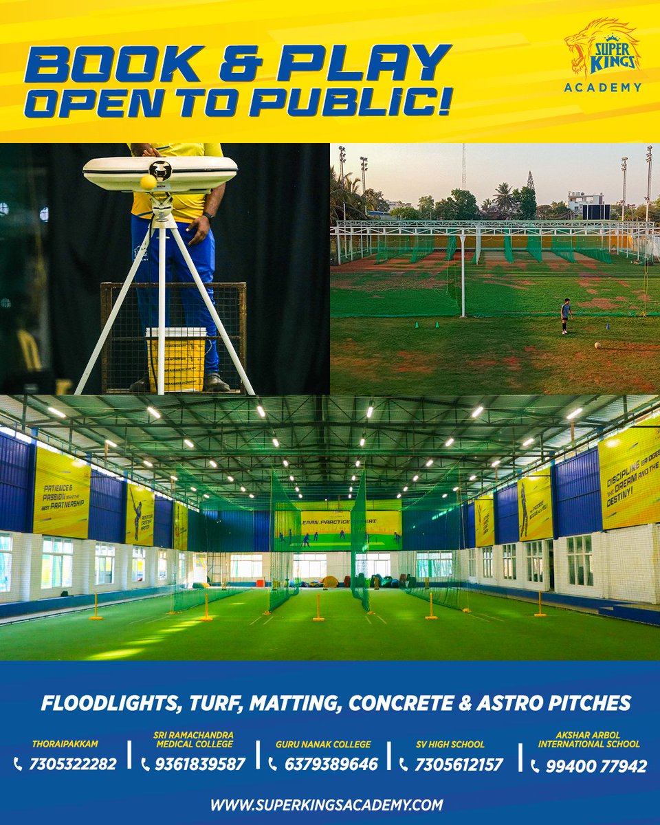 Super Kings Academy tweet media