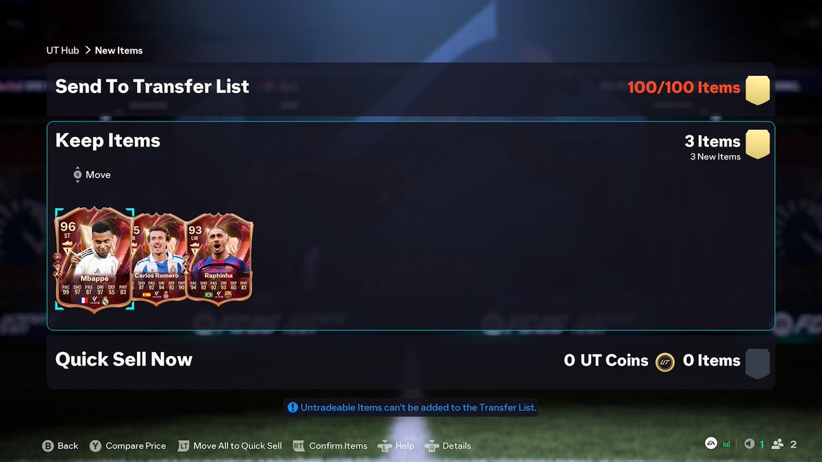UTBoosting_'s tweet photo. We keep completing Rank 1 orders 🔥

This could be the final week with 93+ Ultimate TOTS Red Picks in Champs Rewards, so don't miss out 👀

Use code "PRIME" for 5% OFF:
https://t.co/7cAaGtev7C https://t.co/peSNIALtqj
