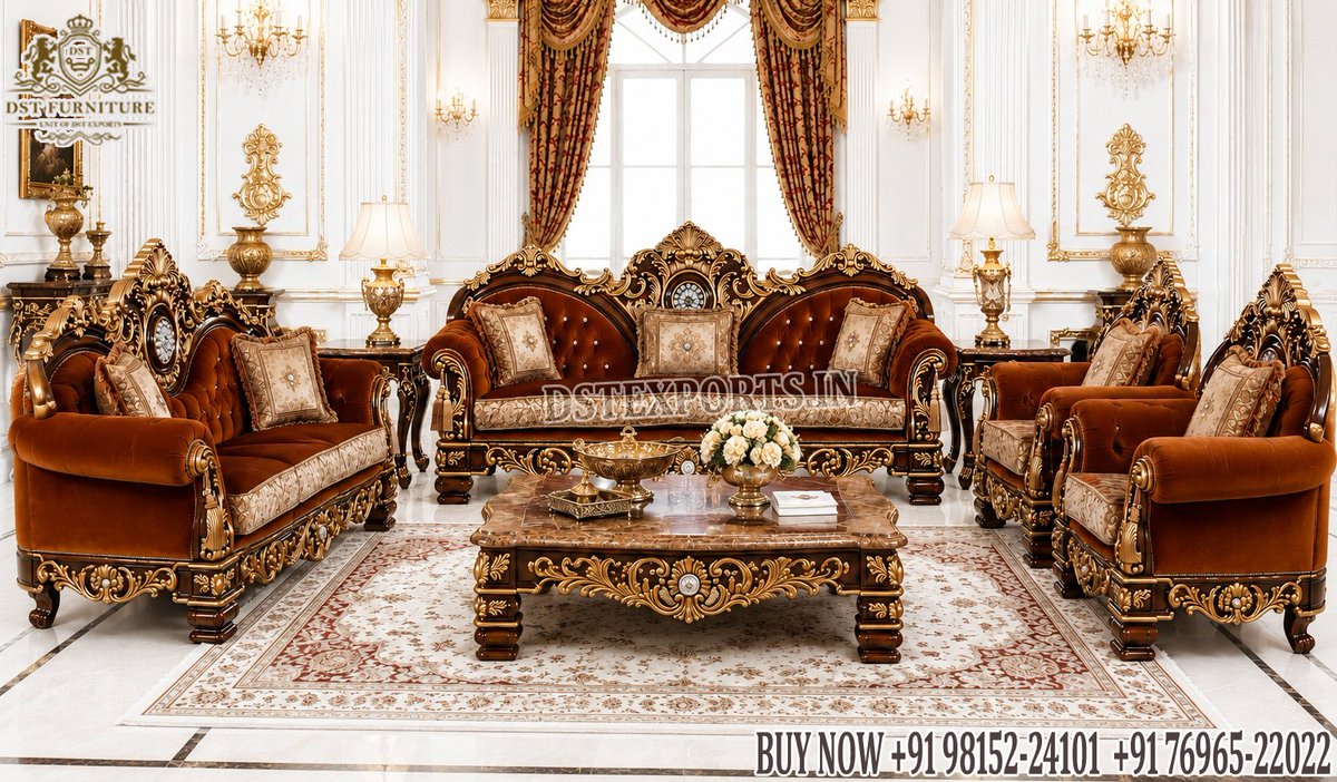 DstFurniture's tweet photo. #Ravishing #Rococo #Style #Drawing #Room #Sofa #Set
#sofa #sofaset #LivingRoom #EightSeaterSet #WoodenSofaSet #LuxuryHomeFurniture #CustomFurniture #HandCarvedSofa #Manufacture #sofa #Australia #HomeDecor
📱+9186753-33339📷dstexports28@gmail.com
https://t.co/9tNHUwYouP https://t.co/BmjXW5FHxR