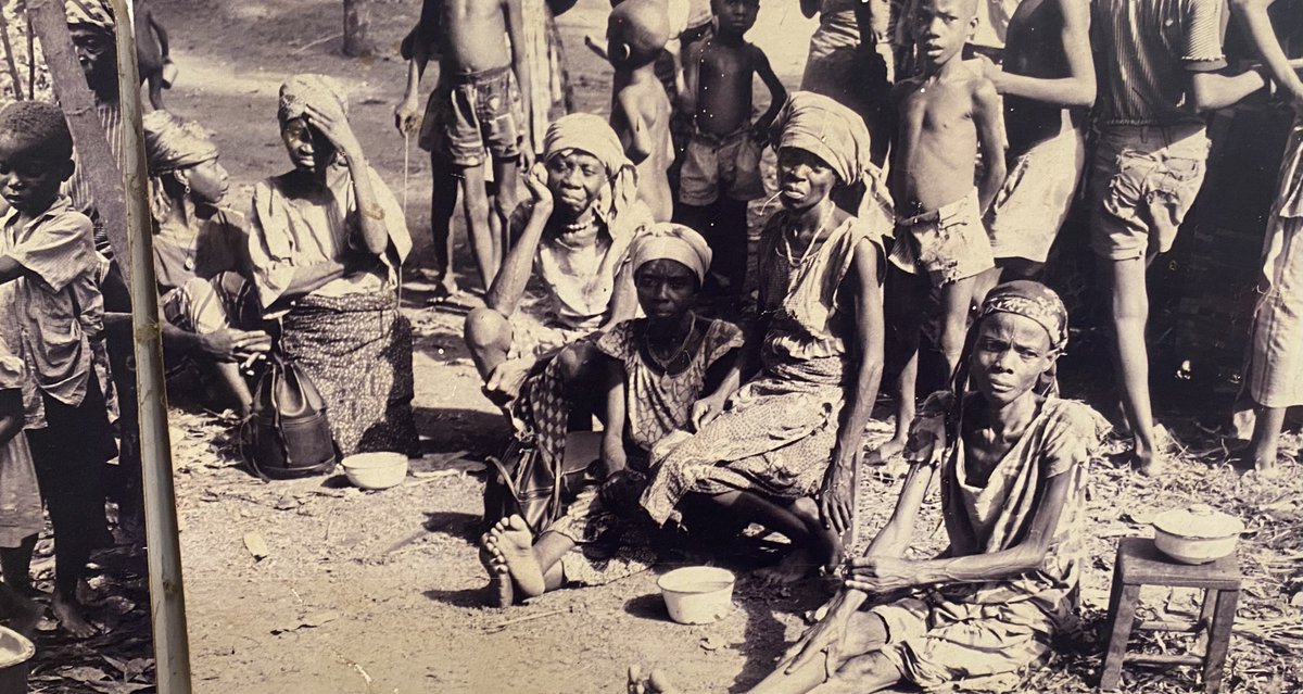 cfmemories's tweet photo. That declaration ignited a brutal civil war that lasted from 1967 to 1970, three years that left over three million civilians dead, mostly from starvation and disease. https://t.co/t9KTRbbBu6