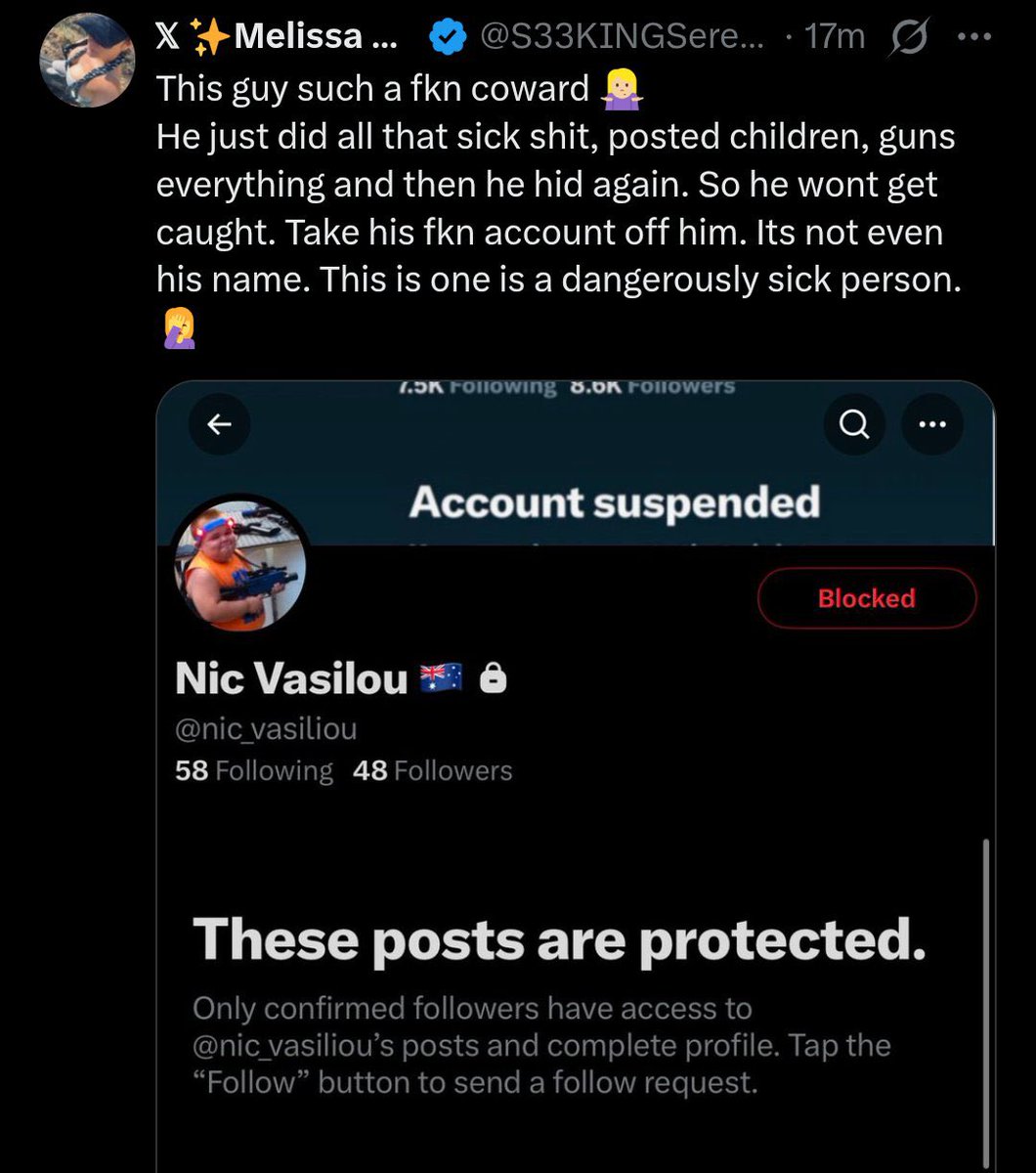 Predatorhunta6's tweet photo. @liamRockstat @jizzheadjohnson @TomakaTom2 @CBarrabran @Revs77 Poor old #CoonAaronbran show us those guns coward https://t.co/JOx1NqgiqH