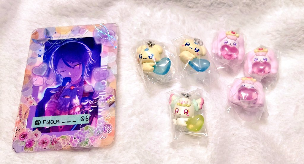 ruan___06's tweet photo. 【交換】ぷちきゅあ めじるしアクセサリー

譲︰めっぷる×2、ぱふ×3、ぷりるん×1
求︰めろろん

お気軽にお声掛けください✨ https://t.co/fVmxorqPW9