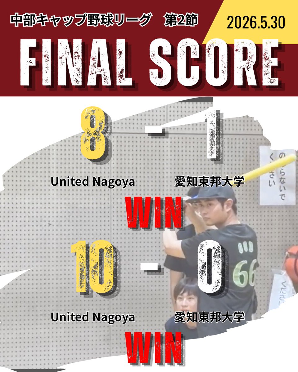 名市大キャップ野球サークル【公認】 tweet media