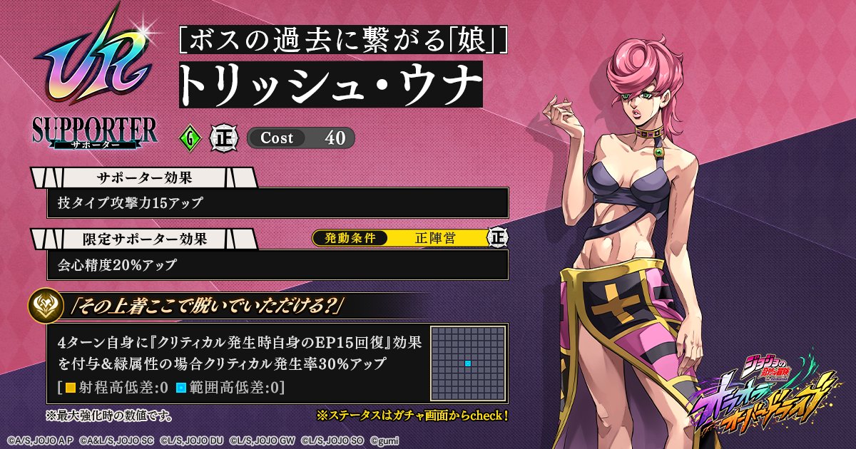 ジョジョの奇妙な冒険 オラオラオーバードライブ【公式】 tweet media
