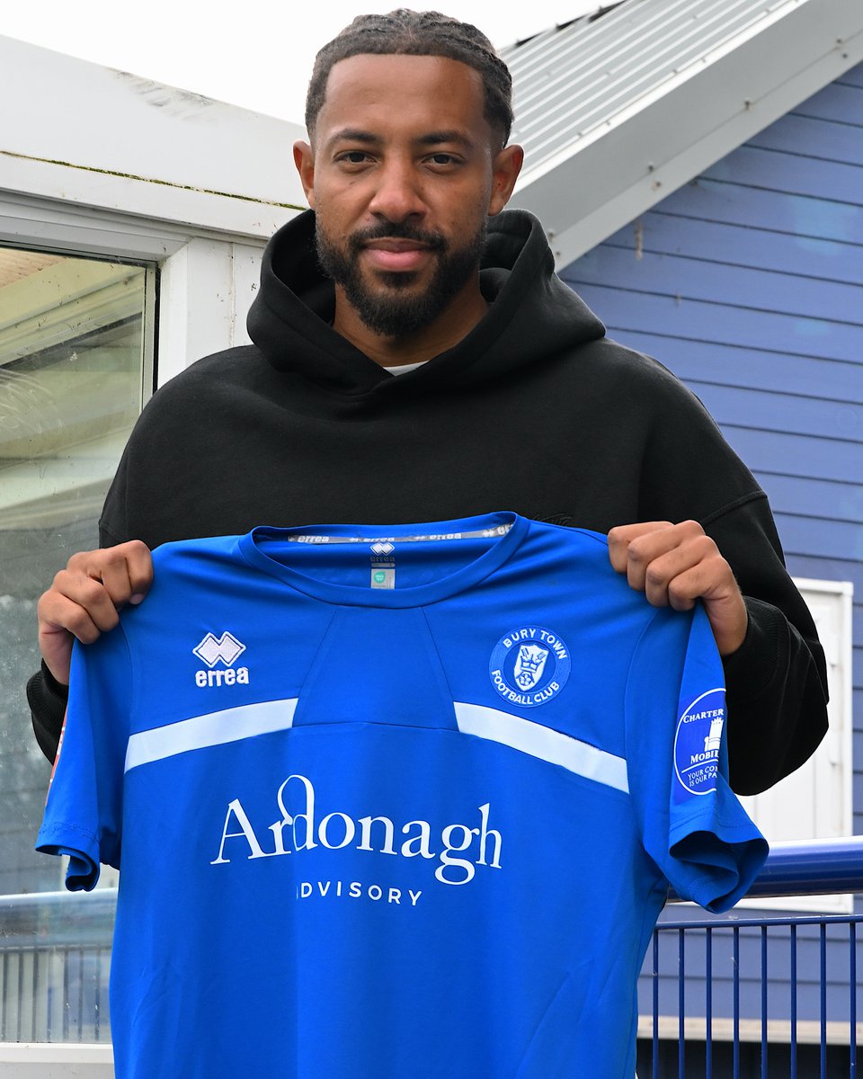 BuryTownFC's tweet photo. 🗞️ We are delighted to announce the signing of forward Sam Ford from Felixstowe and Walton United. 

Let's go, Fordy!