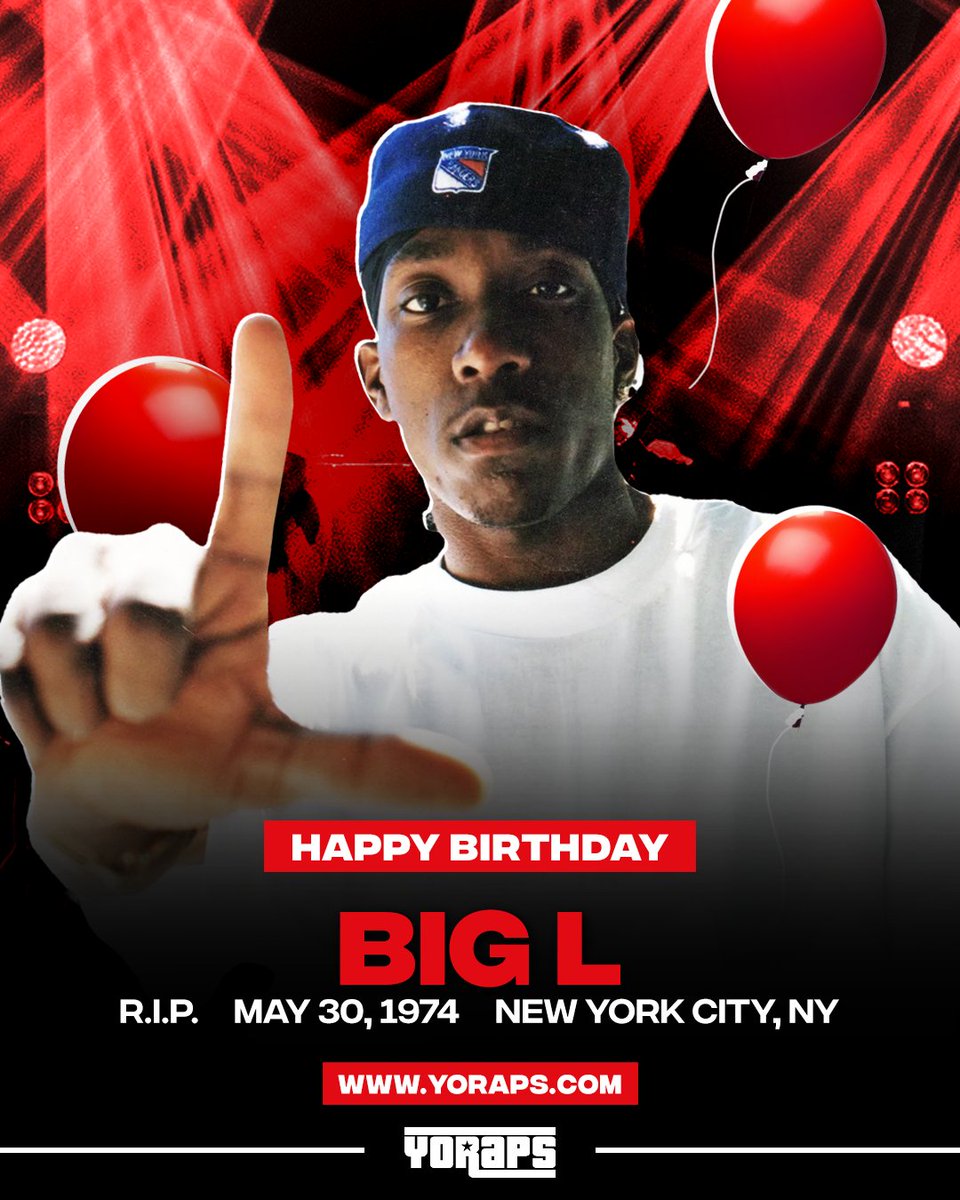 YoRapsMagazine's tweet photo. ๐ #HAPPYBIRTHDAY: #BigL (#May30, 1974, #NewYorkCity, #NY)
Whatโs his best song โ๏ธ
---
โ
Yo! Raps: https://t.co/A37OwMybC6
๐ Yo! PR: https://t.co/twEeW3KegX https://t.co/AMOUUasR8p