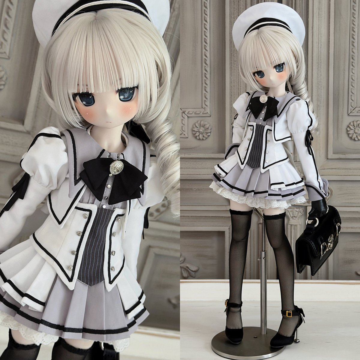 arisa_thkk's tweet photo. 宣伝失礼いたします！

MDD S胸用服セット『聖苑高等女子』をブースで限定予約中です。
各色の購入可能数量は50セットで、売り切れ次第終了となります。

予約期限は6月3日23:59までです。どうぞよろしくお願いいたします。

https://t.co/2uCCrEr7Lo受注生産品のため、2026年10月に発送する予定です https://t.co/Ncun88nDMg