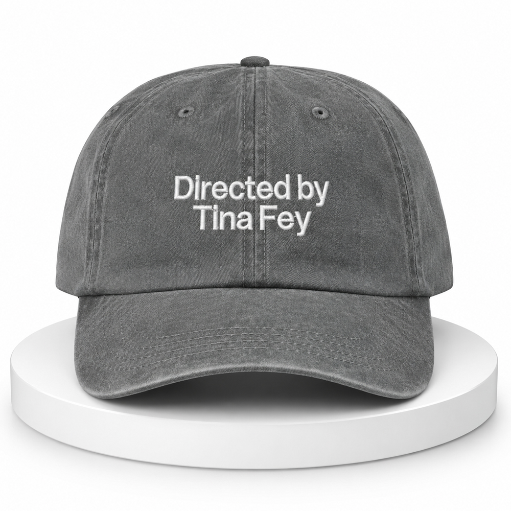 facilitya2's tweet photo. Directed by Tina Fey? Elevate your look with this officially inspired cap—clever design, premium fit, and perfect for fans of wit and style. Grab yours before it’s gone! https://t.co/ywRAWHZb88
#TinaFey #DirectedByTinaFey #HatStyle #FanMerch #Streetwear #facilitya https://t.co/eR12CauT8r