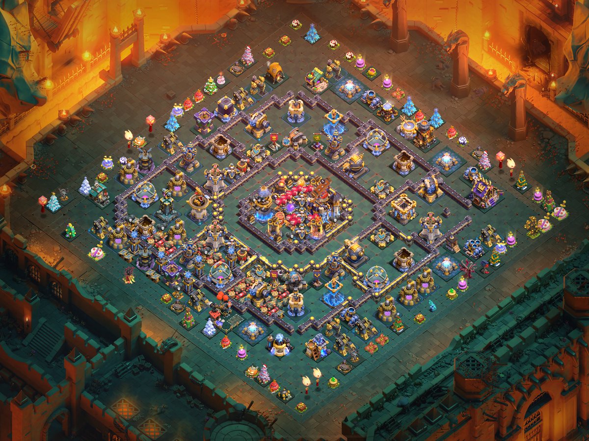 ClashBasess's tweet photo. 🌌 Dark on Top style! New TH18 Legend League Base is live. 🛡️

Rock-solid Anti-3-Star &amp; Anti-2-Star defense featuring a deadly Middle Rage compartment to melt enemy armies. Protect your core! 💥

Copy the free link
https://t.co/jNyduEBxfV

#CoC #TH18 #LegendLeague #ClashOfClans https://t.co/iAKpK7D6qV