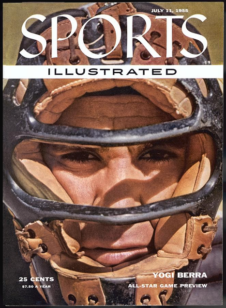 Jimfrombaseball's tweet photo. "Growing up, whatever was in season, we played.
I loved soccer.
We pitched horseshoes, played softball, volleyball, and dodgeball.
I played softball in the morning and baseball in the afternoon.
Sublette Park and Tower Grove Park, we played there;
We used to play at Creve Coeur Lake, too.
Wherever a field was open, we played in it.
I sold the "St. Louis Globe–Democrat" newspaper, and the Cardinals left-fielder Joe Medwick would always stop at my corner.
The papers were only 3 cents then, and he’d give me a nickel and say:
“Keep the change."
'Ducky' Medwick was my favorite, you know, my favorite ballplayer."
Yogi Berra.
"If my father was alive to hear that, he’d turn over in his grave."
Yogi Berra.