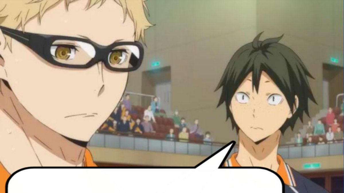 glittgab's tweet photo. evb clocking tsukishima today https://t.co/KUHy666VUc
