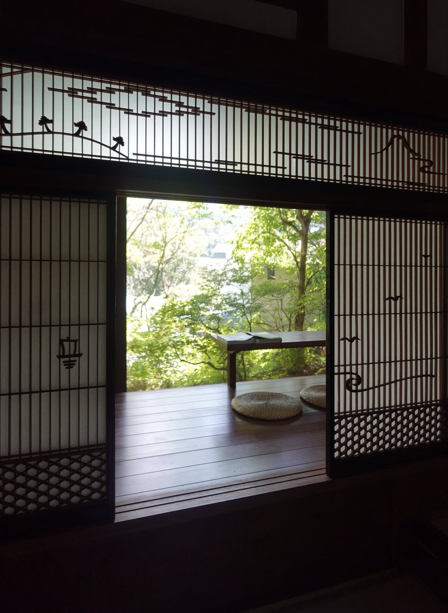 ___lilyvalley's tweet photo. 📍積善館/山荘 (四万温泉)

山荘は重要文化財にもなってる旅館！半露天風呂もあって、美しい日本の夏景色を見ながら家族でゆっくりできた🌿 https://t.co/WbtL1u1pgO