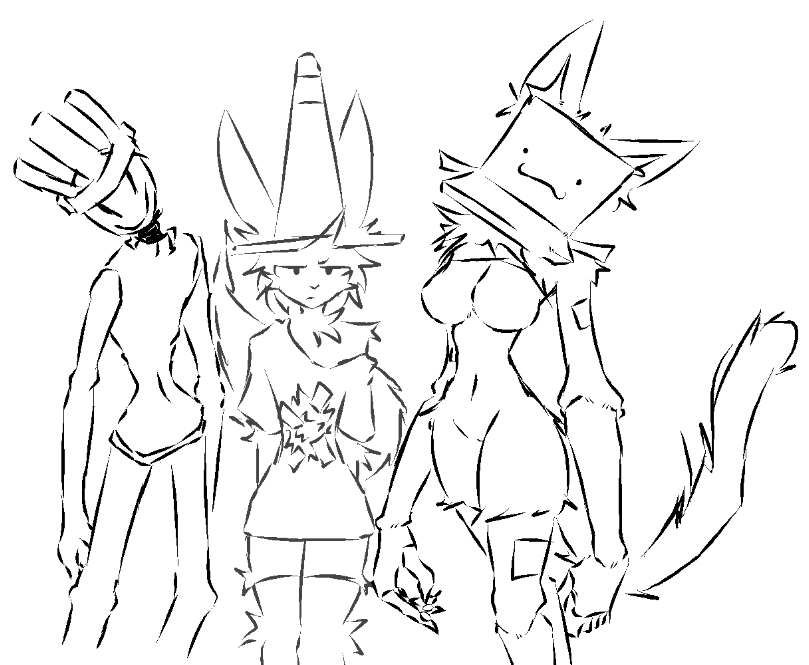 7timeover's tweet photo. calamity
true curse
grateful creation

some doodles https://t.co/EB9rberWXt