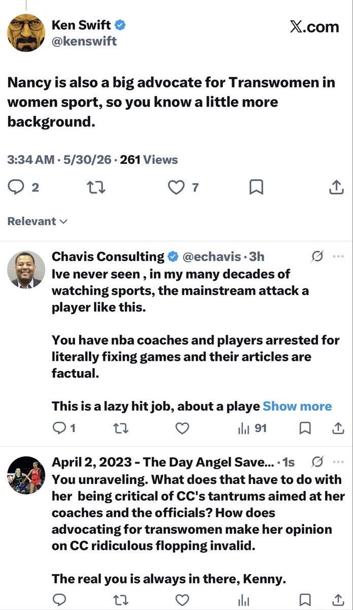 April 2, 2023 - The Day Angel Saved The W tweet media