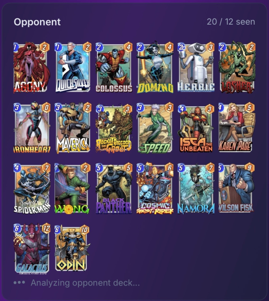 SnapVault_app's tweet photo. Users were reporting our deck-tracker was being a little too loose, especially for opponent decks
We now restrained it a bit, leashed it up and it should behave properly (or so we asked it to, but you know it's hard to trust magic to just act like we want it to) https://t.co/ZiodyXMjJH