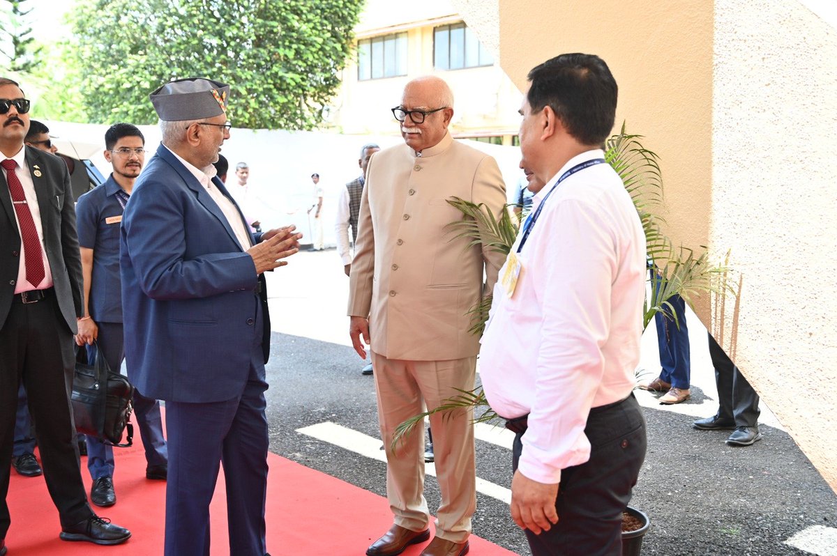 CSIRNIOGoa's tweet photo. The Hon’ble Vice President of India, Shri CP. Radhakrishnan  and Hon’ble Governor of Goa
Shri Pusapati Ashok Gajapathi Raju, visited the CSIR-National Institute of Oceanography research facilities and technologies on 30th May 2026. https://t.co/sMY8zree7s