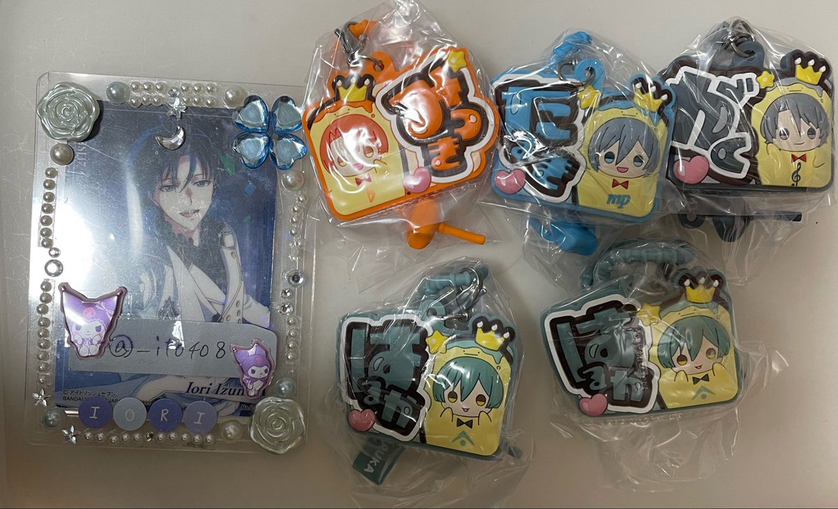 _it0408's tweet photo. 《交換》アイナナ カラフルマルチチャーム

《譲》三月　環　楽　悠2

《求》一織又は定価＋送料

郵送のみ
検索からでもお気軽にお声掛けください。 https://t.co/xOPFxos4GK