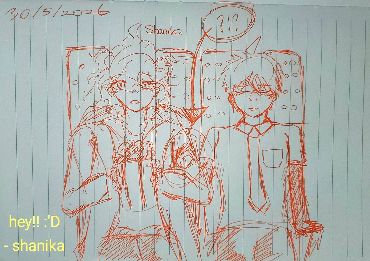ShanikaRPG's tweet photo. #komahina  hi 
im gonna redraw this later in com :D

#komahina #danganronpa #nagitokomaeda #hajimehinata https://t.co/jK0lkVHeH9