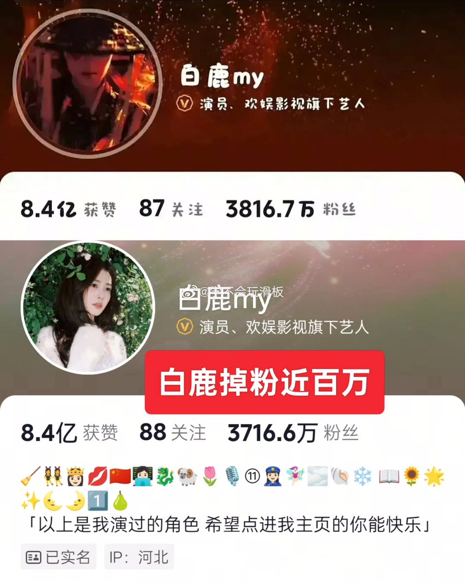 CEntxirs's tweet photo. #BaiLu lost 1 million followers on Douyin within 30 days due to controversy surrounding her Keep Running videos, with C-netz accusing her of being disrespectful and lacking emotional intelligence. But fans and some C-netz argued that the videos were taken out of context. https://t.co/mxOt9BPV4K