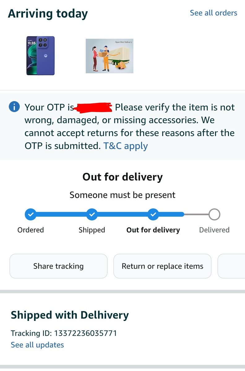 Zythophile01's tweet photo. @delhivery @help_delhivery @amazon @amazonIN @AmazonHelp Corporate #scamsters the delhivery agent denied open box delivery the 4th time and I had cancel the order! hope my refund  is on time @amazonIN #sahilbarua #kapilbharati #surajsaharan #sameermehta #neelamdhawan https://t.co/oVqj0t76wO