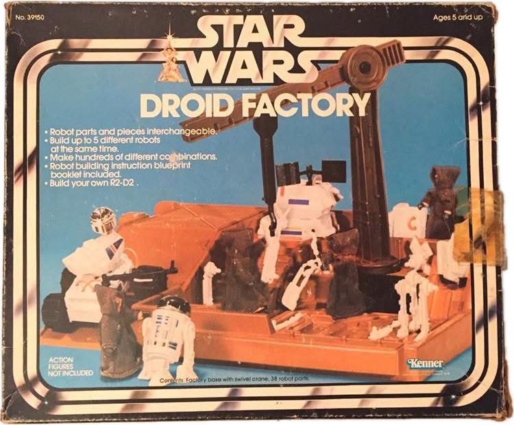 Garvy2022's tweet photo. #スター・ウォーズ
#starwars

Here’s something really vintage. The first photo is of my Kenner Star Wars Droid Factory from 1979. I found an old photo of it. In more recent years, I managed to add it to my collection again through @toy_cats https://t.co/Otk8uH8RvU