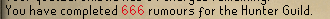 LinkmastaGaming's tweet photo. 666 Hunter Rumors completed. 👿 https://t.co/dBLwxnWjoe