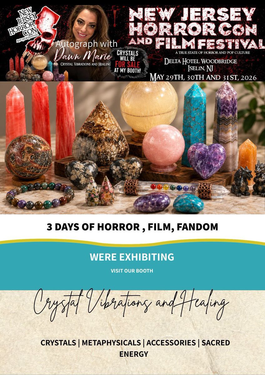 black_dahlia47's tweet photo. ๐โ๐ปMeet Dawn Marie + autograph opportunities
today!!!! @njhorrorcon
๐Delta Hotel Woodbridge | Iselin, NJ
๐๏ธMay 29th-31st
#NJHorrorCon #CrystalCommunity
@WWEDawnMarieECW https://t.co/Hb27yOS76T