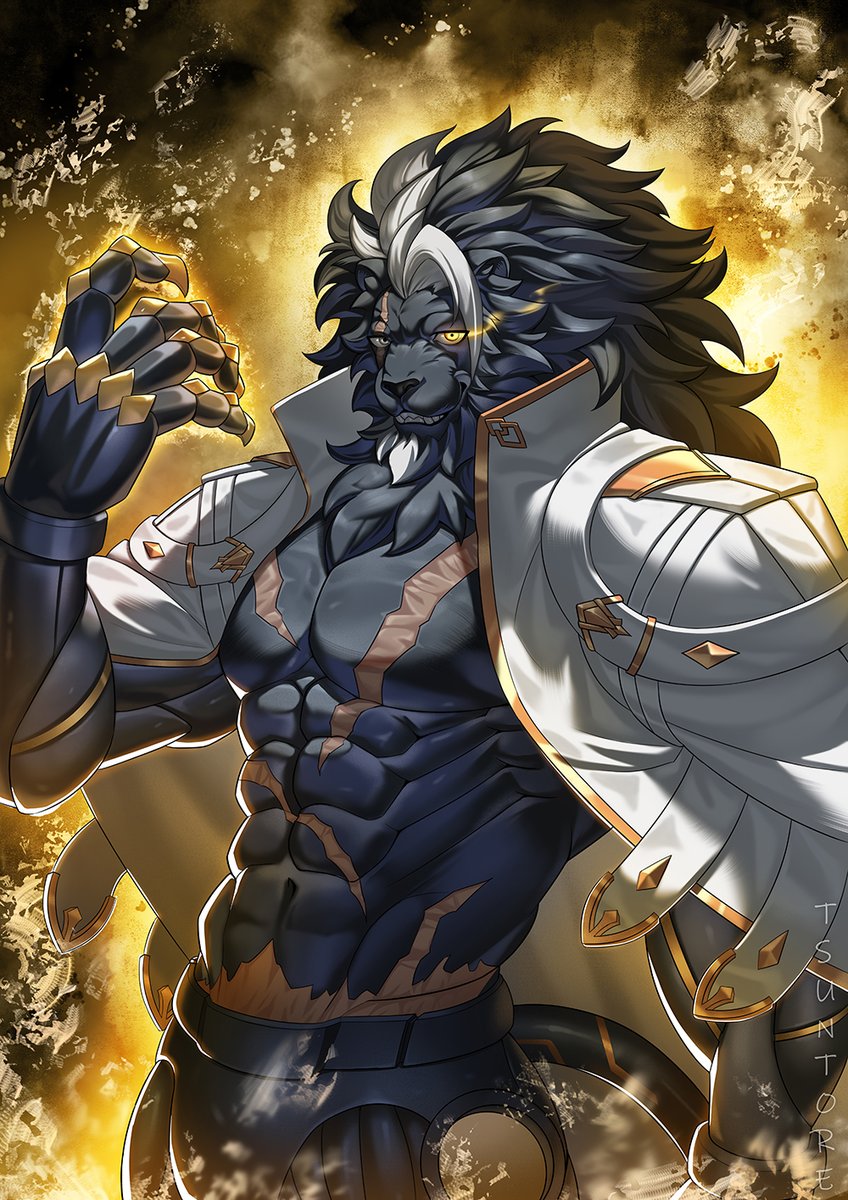 Totore2226's tweet photo. My very first OC ever and it's a furry, so focused on how to design and illustrate him I haven't thought of a name.
if anyone have ideas please tell me 🤩

this is an entry for
#VGenChallenge #FurAffinity #furryㅤㅤㅤ https://t.co/gCeTtmDa0m