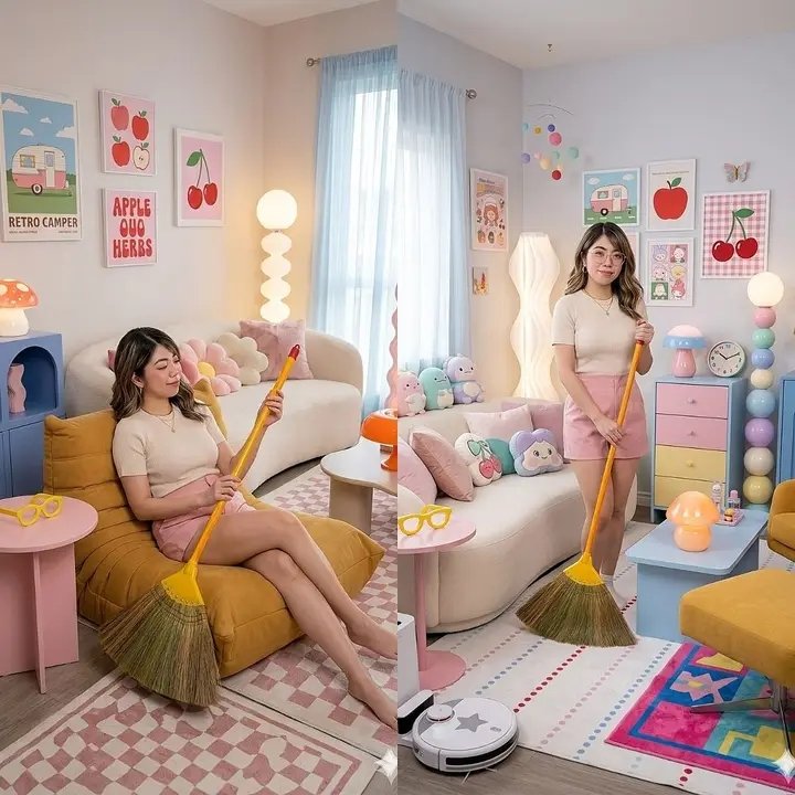 ZeroLagX's tweet photo. Maglilinis na yan sya ng bahay hahaha https://t.co/84Sy3zY6AG
