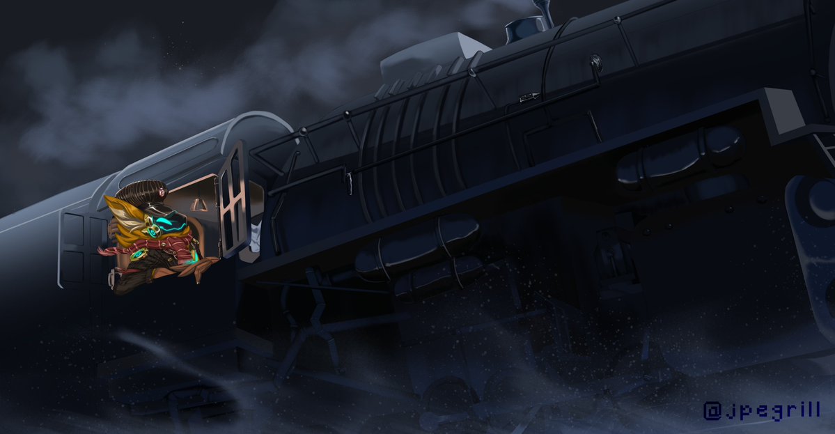 jpegrill's tweet photo. Welcome to the Polar Express! #art #furry #protogen https://t.co/xYBSC7fyFC