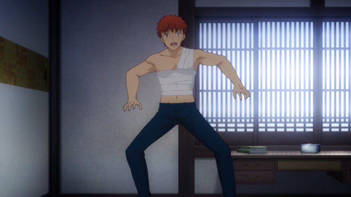 HueSweets's tweet photo. @TheViveros I remembered the child, Shiro Emiya from the fate series called that too in a lot of circles as well...AND THIS IS WHAT HE LOOKS LIKE AS A GOD DAMN MAN!

I swear I hear ULBW theme play when it happens. Some Fan artist are also at fault for twinkifying him too. https://t.co/vZ1E6EOAGo