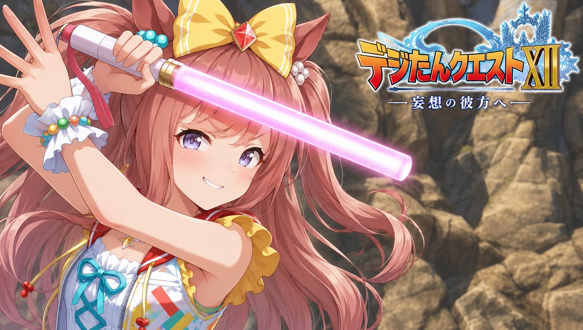 デジたんクエストXII 妄想の彼方へ』 #アグネスデジタル #ウマ娘 #AIart