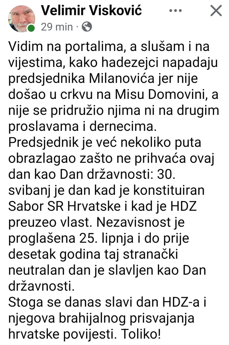 mery112016's tweet photo. 18 godina se obilježavao Dan državnosti 26. lipnja. https://t.co/XIxLnkNg1t