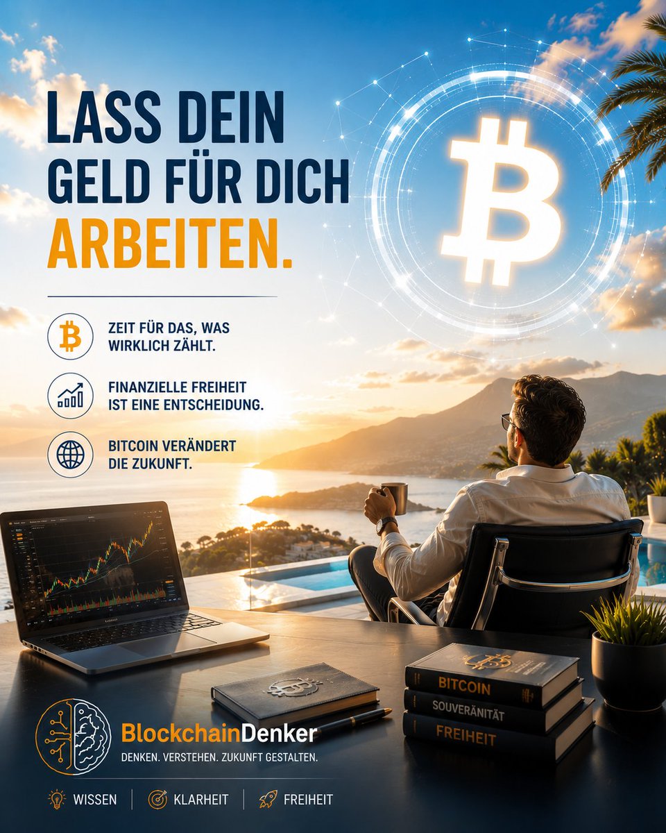 BlockchainDenk's tweet photo. Die besten Entscheidungen beginnen oft mit einer einzigen Frage:
Was wäre möglich, wenn du heute anders denkst als gestern?
#bitcoin #blockchain #freiheit #mindset #zukunft #blockchaindenker https://t.co/tjw2Dk3BDI