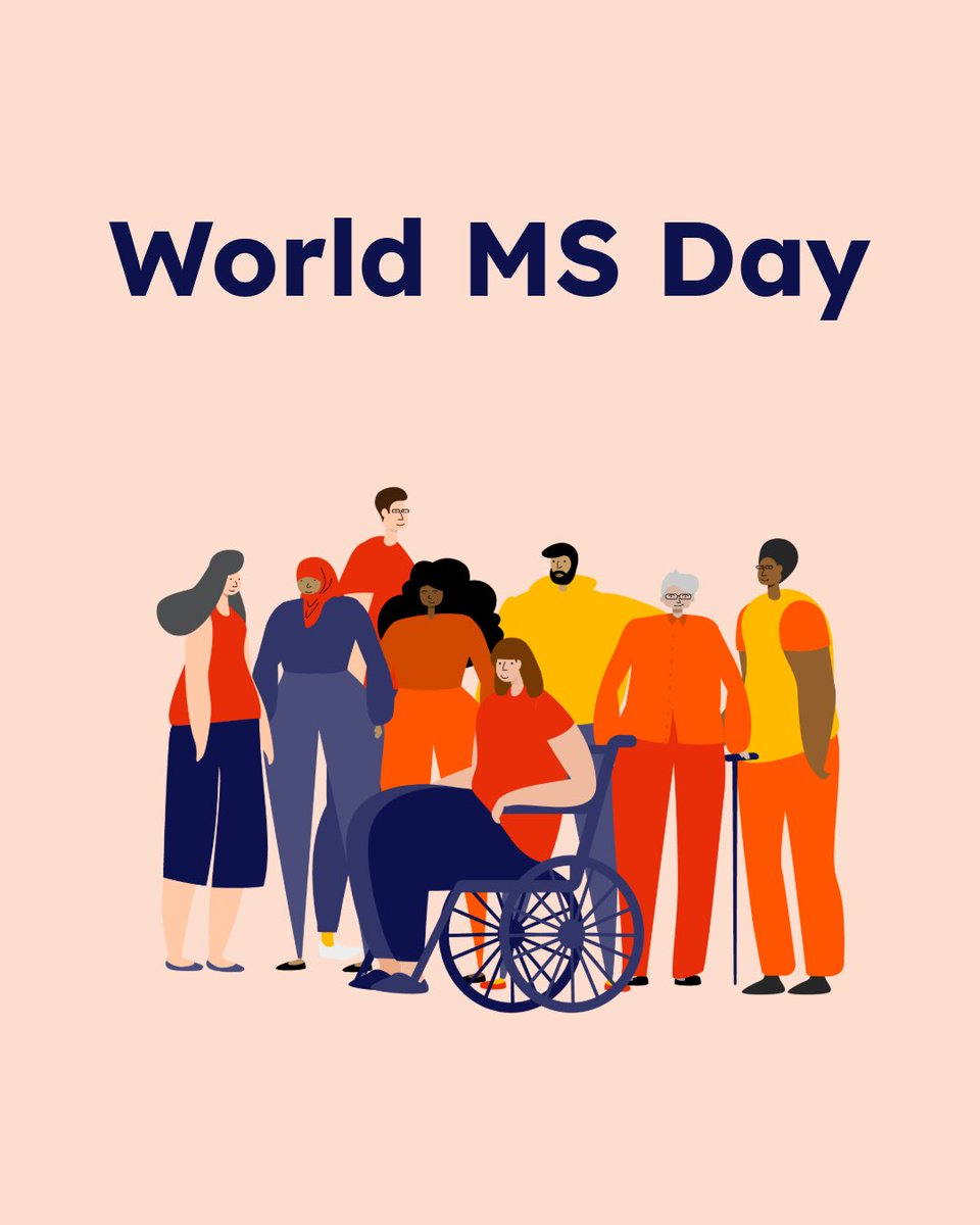 mssocietyuk's tweet photo. It’s World MS Day! This year’s theme is ‘My MS Diagnosis’.
 
Today, and every day, we’re advocating for early and accurate diagnosis for everyone living with MS.
 
#WorldMSDay https://t.co/Rs5qmFw0I3