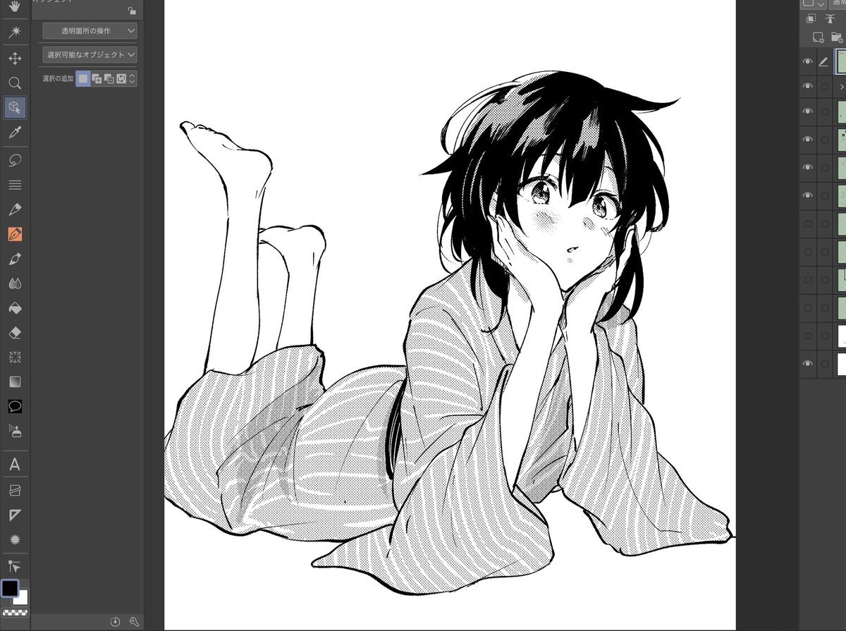 ShoSudo's tweet photo. 没った（？）キャラデザ https://t.co/3kN38RNW5v
